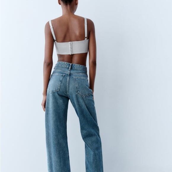 ZARA CROPPED TANK TOP - Picture 5 of 7